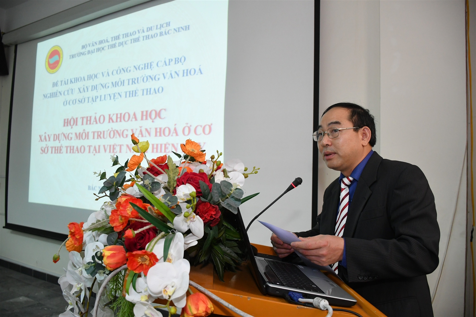Trường Đại học Thể dục thể thao Bắc Ninh tổ chức thành công Hội thảo khoa học “Xây dựng môi trường văn hóa cơ sở tập luyện thể thao”