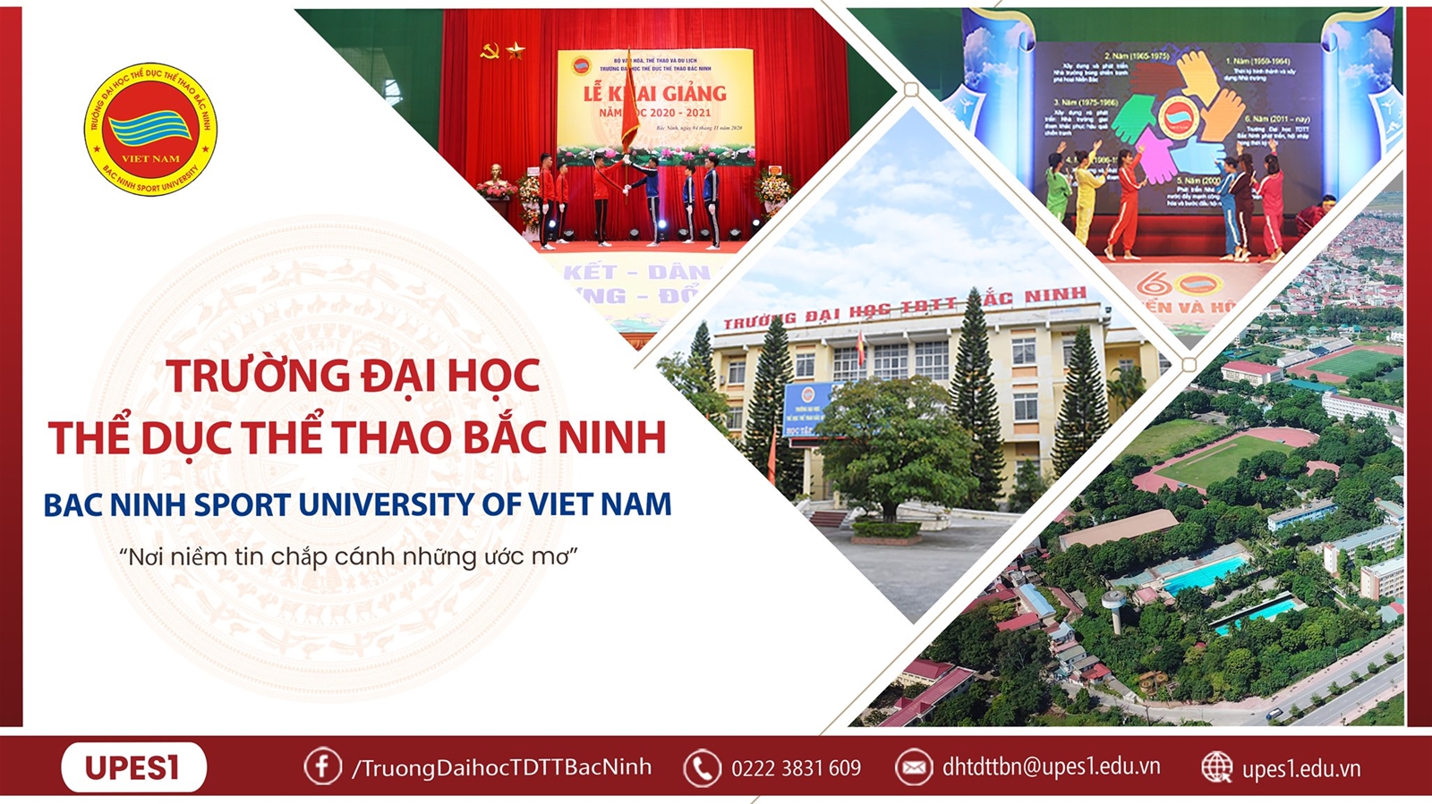 06 sự kiện tiêu biểu năm 2023 của Trường Đại học TDTT Bắc Ninh