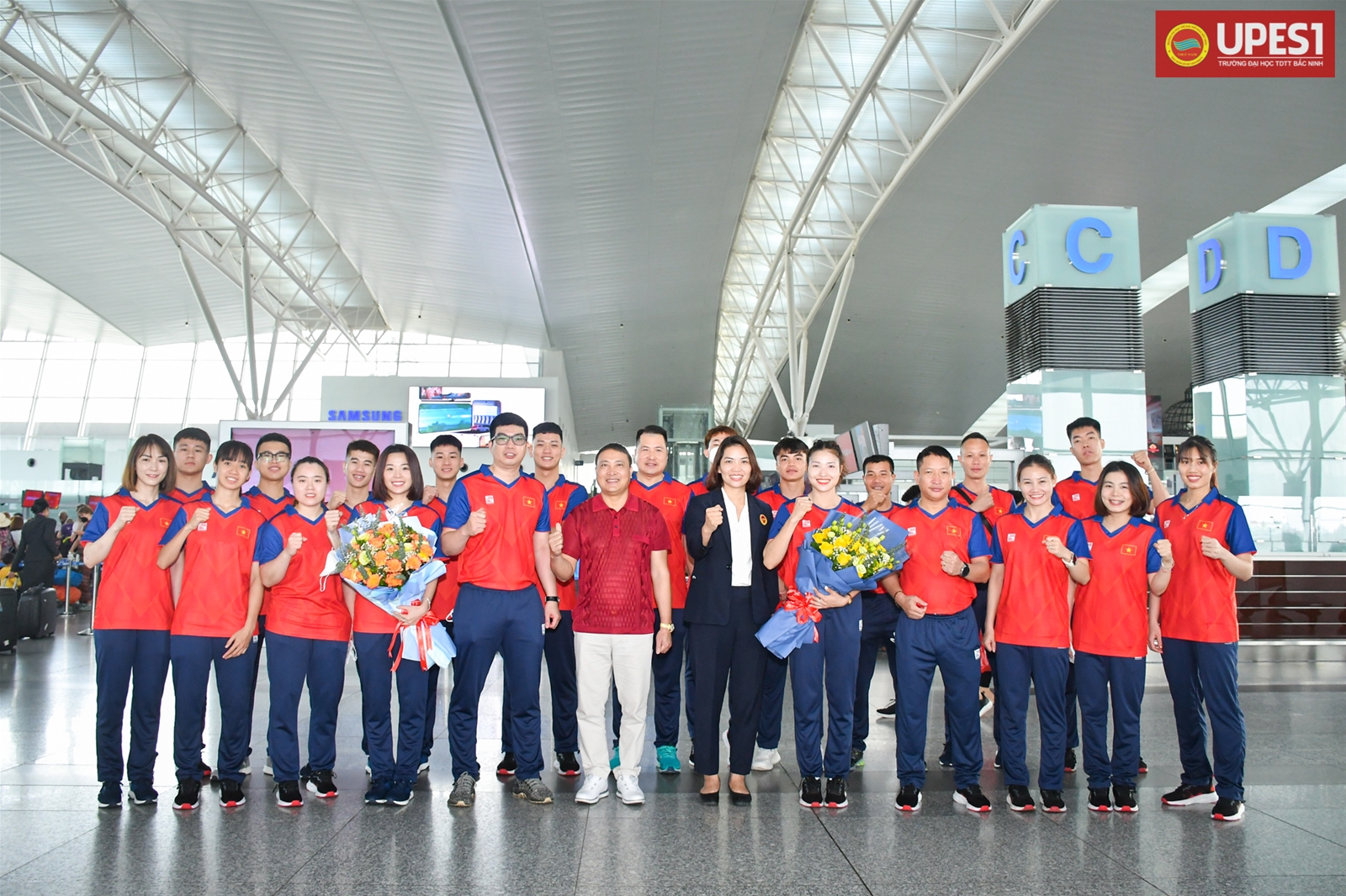 Các đội tuyển tại Trung tâm đào tạo VĐV Trường đại học TDTT Bắc Ninh lên đường sang Campuchia tham dự Đại hội thể thao Đông nam á - Sea Games 32.