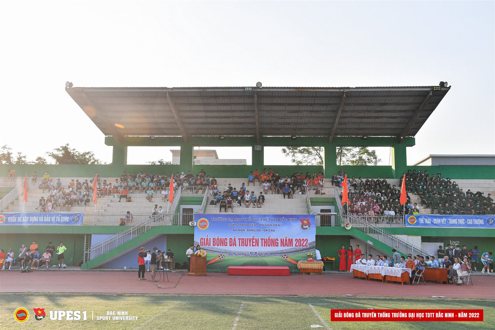 Khai mạc Giải Bóng đá truyền thống Trường Đại học TDTT Bắc Ninh - năm 2022
