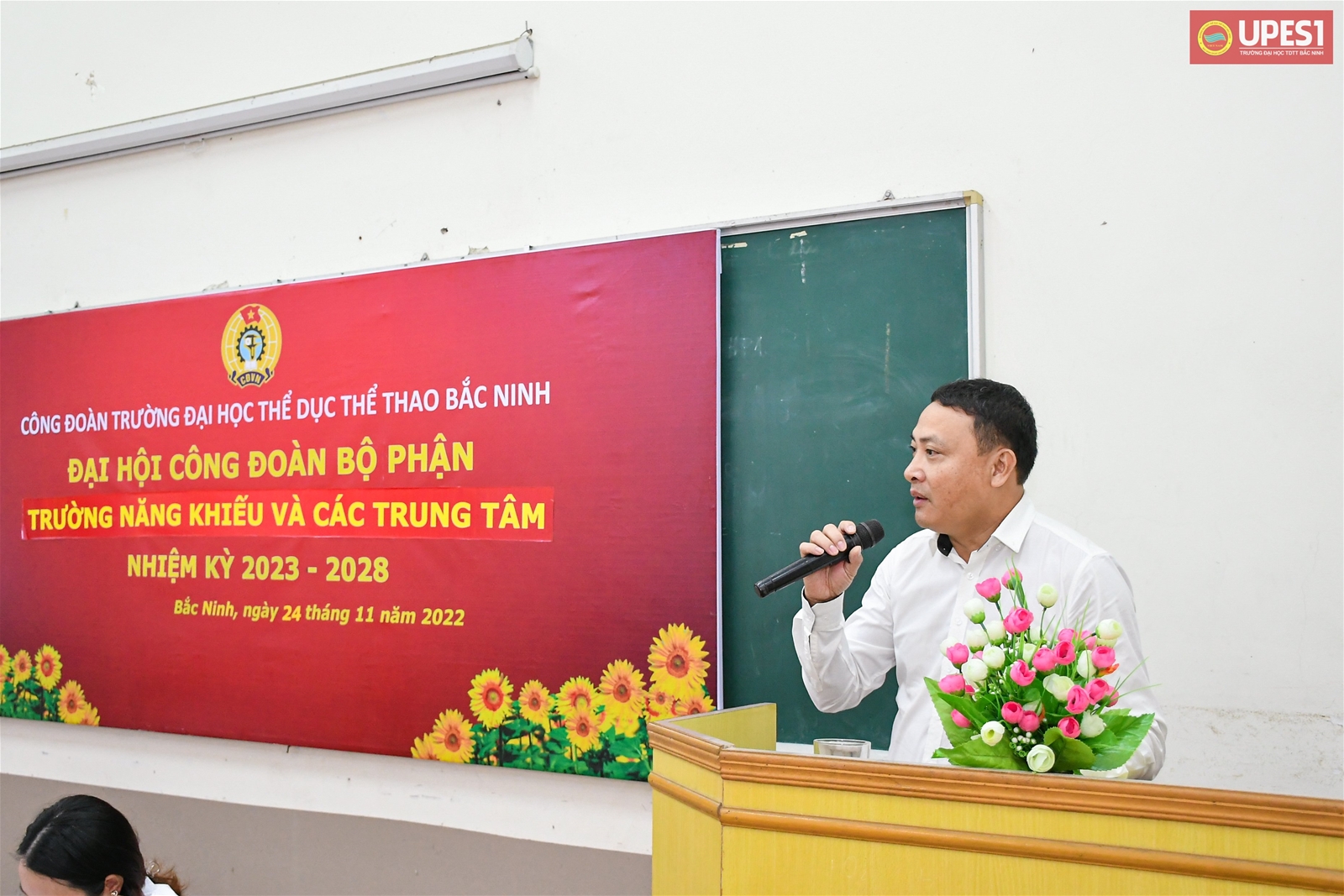Tổ chức thành công 09 Đại hội Công đoàn bộ phận trực thuộc Công đoàn Trường TDTT Bắc Ninh Nhiệm kỳ 2023 – 2028