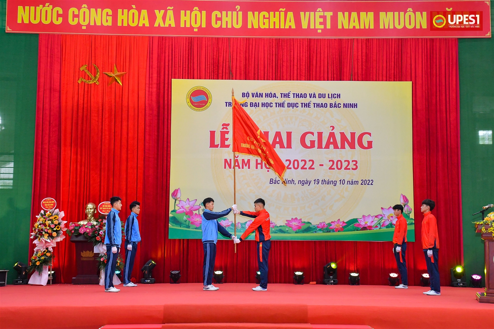 Trường Đại học Thể dục thể thao Bắc Ninh khai giảng năm học 2022-2023