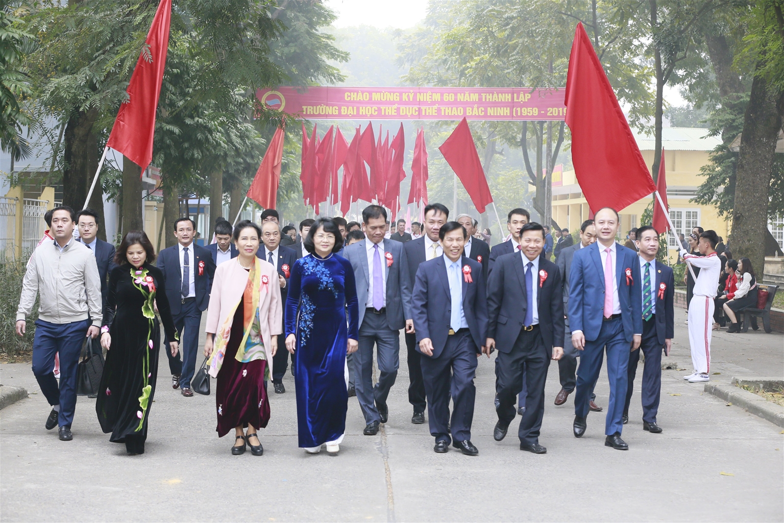 Chùm ảnh Trường Đại học Thể dục thể thao Bắc Ninh tổ chức Lễ kỷ niệm 60 năm ngày thành lập Trường
