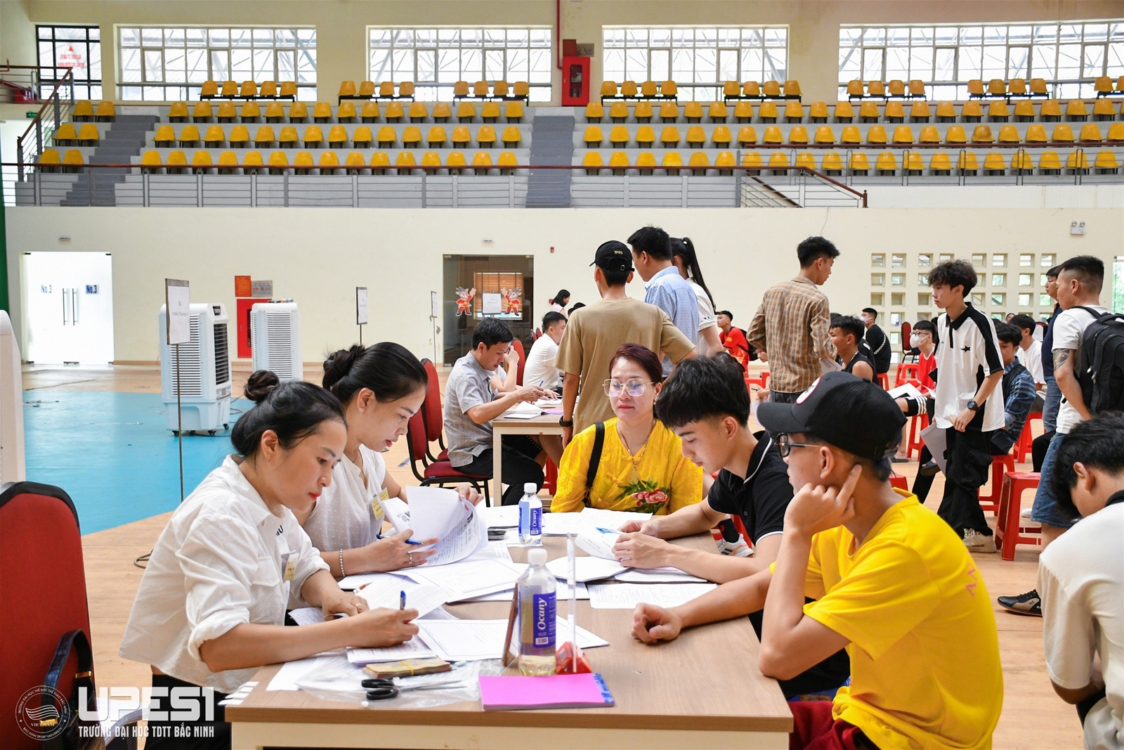 Trường Đại học TDTT Bắc Ninh làm tốt công tác đón tiếp thí sinh dự thi Tuyển sinh Đại học chính quy đợt 2 năm 2024