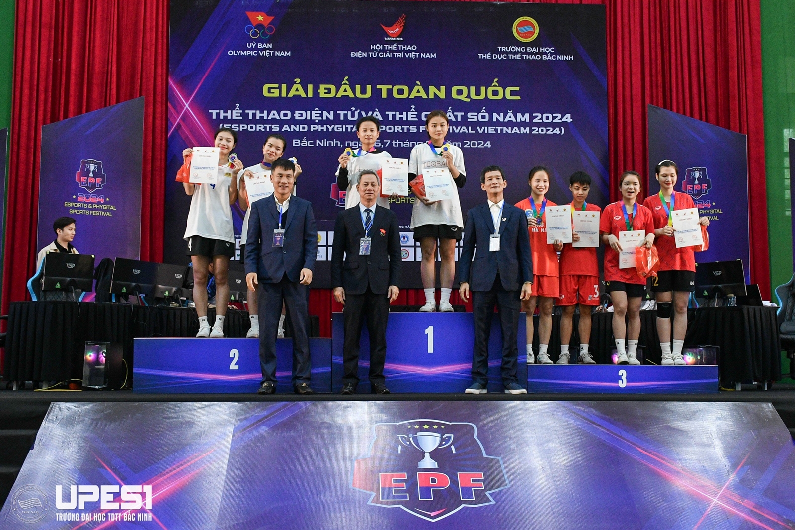 Giải đấu toàn quốc Thể thao điện tử và thể chất số năm 2024 được tổ chức tại Trường Đại học TDTT Bắc Ninh