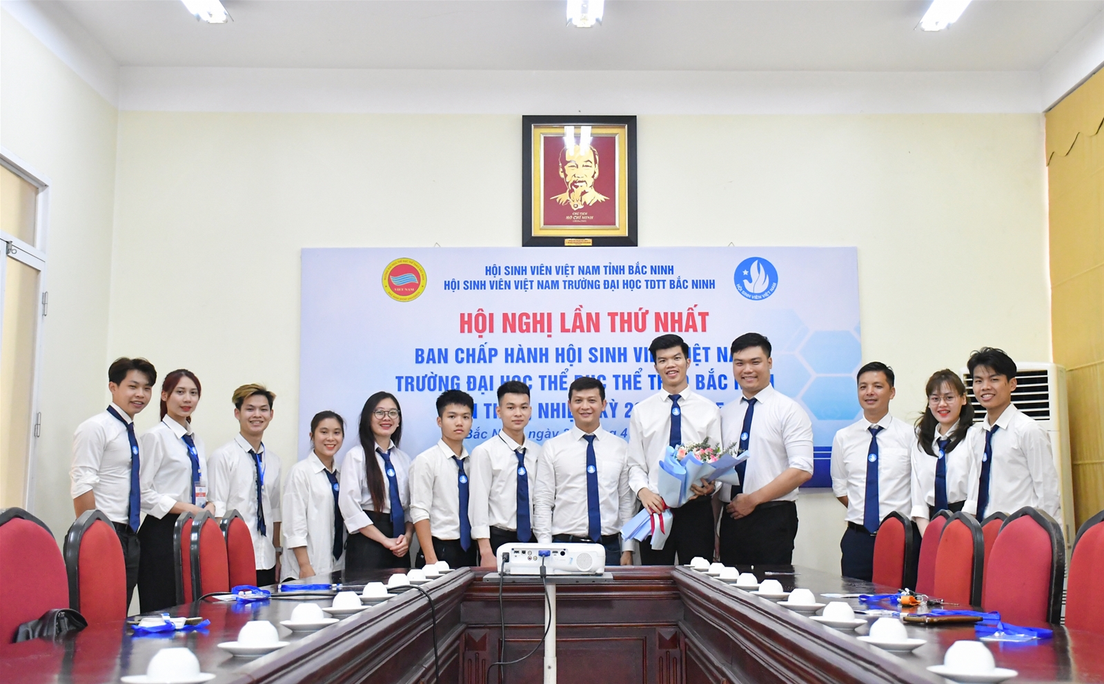 Hội nghị lần thứ nhất Ban chấp hành Hội sinh viên Việt Nam Trường đại học TDTT Bắc Ninh đã tổ chức thành công hiệp thương bầu các chức danh lãnh đạo Hội sinh viên trường khoá V, nhiệm kỳ 2023-2025