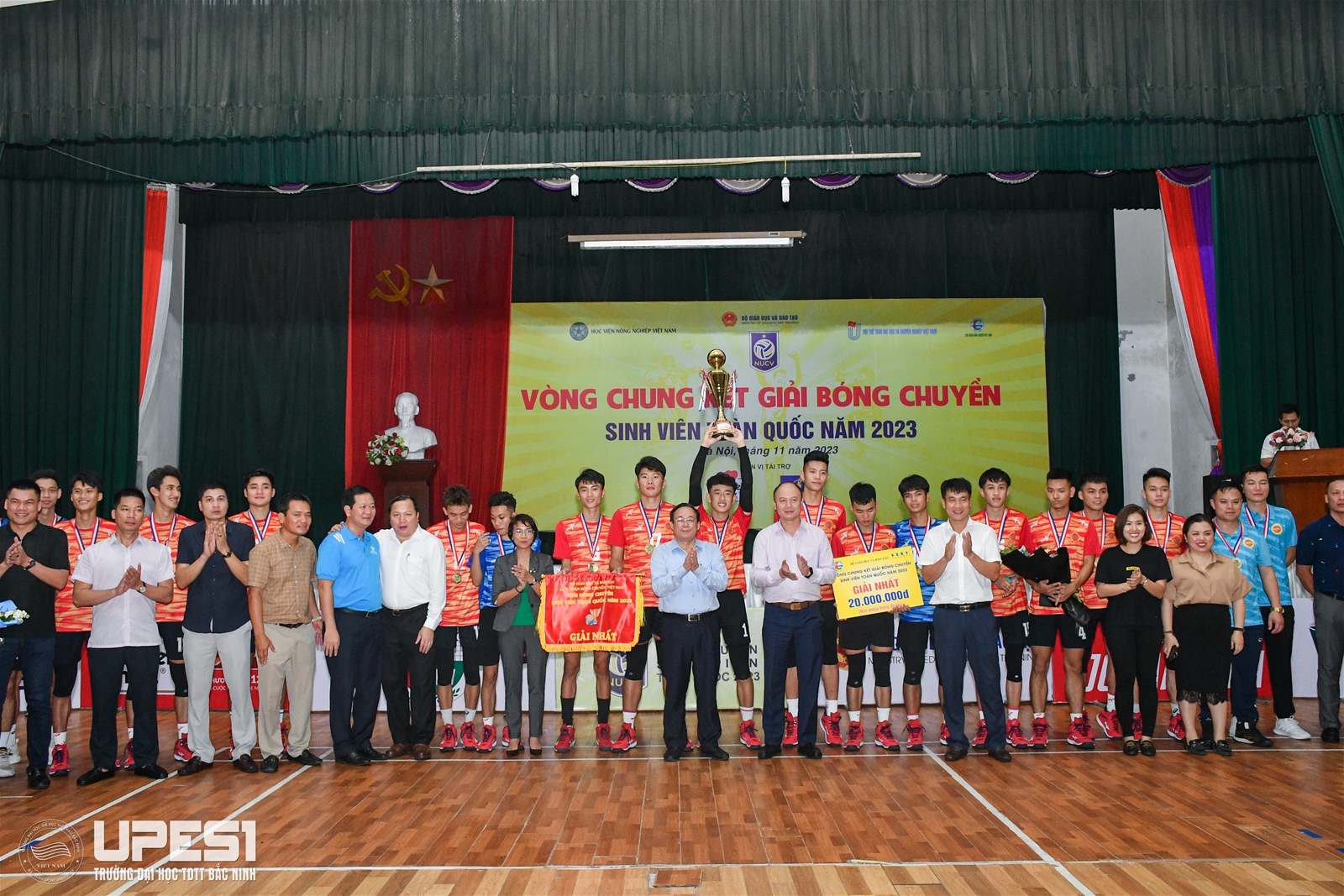 Trường Đại học TDTT Bắc Ninh Vô địch Vòng chung kết – Giải bóng chuyền sinh viên Toàn quốc năm 2023