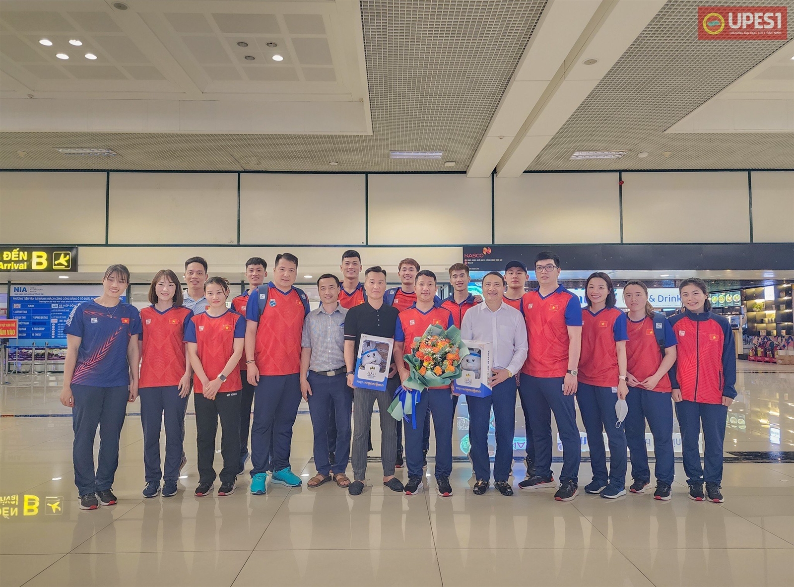 Các HLV, VĐV Đội tuyển Cầu lông Quốc gia tại Trung tâm đào tạo VĐV Trường Đại học TDTT Bắc Ninh trở về từ Đại hội thể thao Đông Nam Á - SEA Games 32.