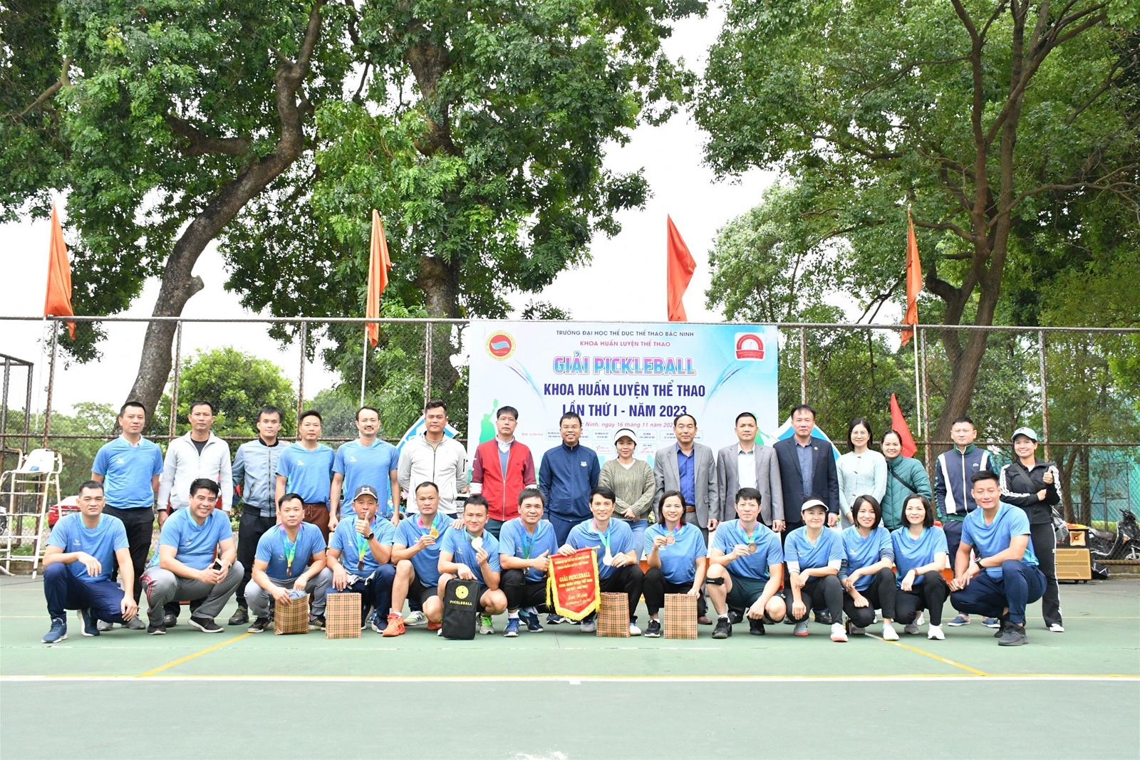 Khoa Huấn luyện thể thao tổ chức thành công Giải Pickleball lần thứ I – năm 2023