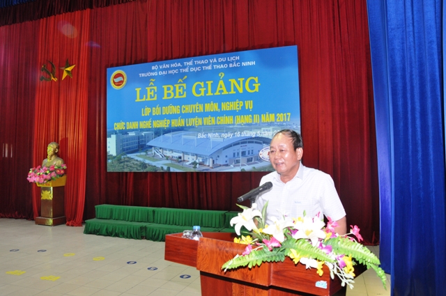 Giao lưu thể thao giữa Trường Đại học TDTT Bắc Ninh và Đoàn đại biểu Đại sứ quán Trung Quốc tại Việt Nam