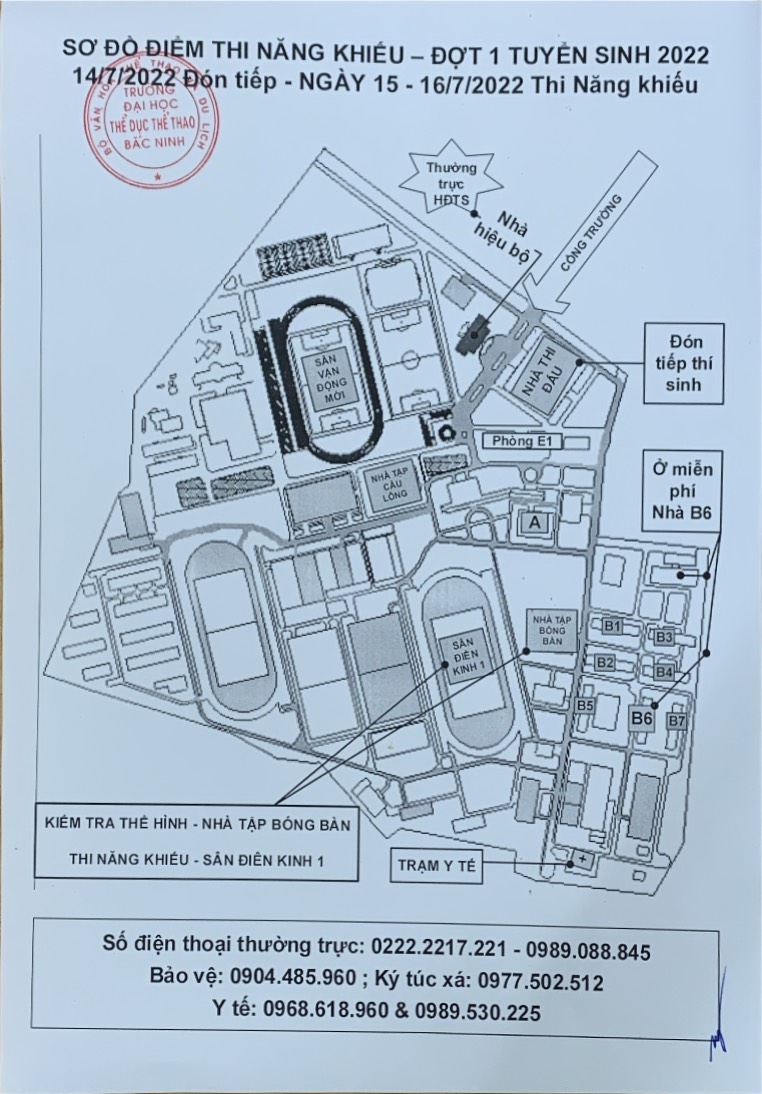 Trường Đại học Thể dục Thể thao Bắc Ninh khai giảng năm học 2022 – 2023