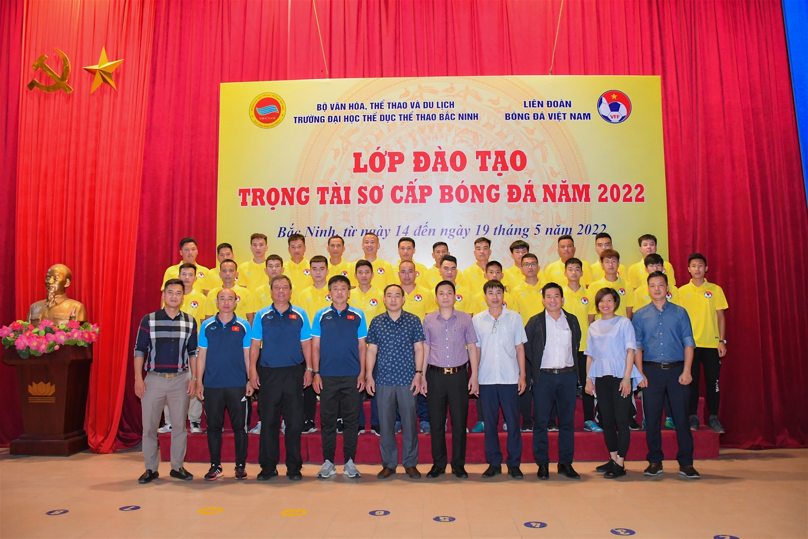 Khai mạc Lớp đào tạo trọng tài sơ cấp Bóng đá năm 2022