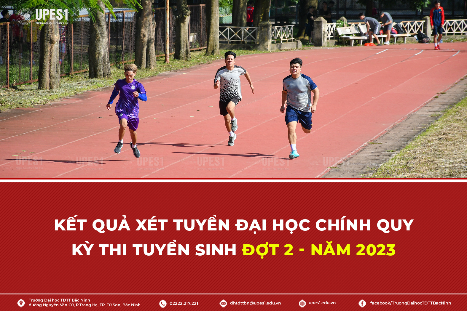 Kết quả xét tuyển đại học chính quy kỳ thi tuyển sinh Đợt – 2 Năm 2023