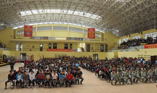 Cán bộ, giáo viên Trường Đại học Thể dục thể thao Bắc Ninh tham gia giải Cầu lông Công nhân viên chức Lao động Toàn quốc – Cúp Báo Lao Động lần thứ hai năm 2015