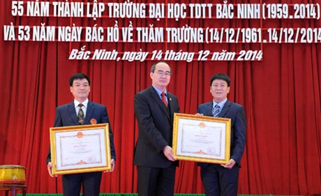 Trường Đại học TDTT Bắc Ninh kỷ niệm 55 năm thành lập