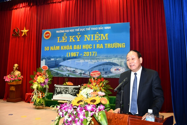 Trường Đại học TDTT Bắc Ninh là trường trọng điểm của Bộ Văn hóa, Thể thao và Du lịch