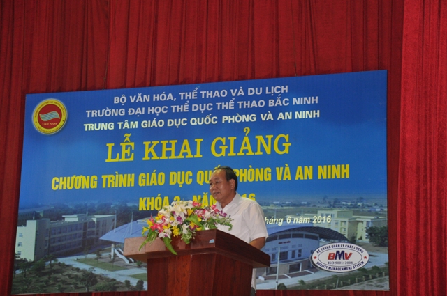 Lễ khai giảng năm học 2016-2017