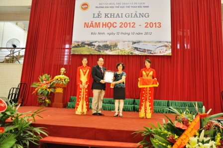 Các sự kiện tiêu biểu trong năm 2012 của Trường Đại học Thể dục thể thao Bắc Ninh