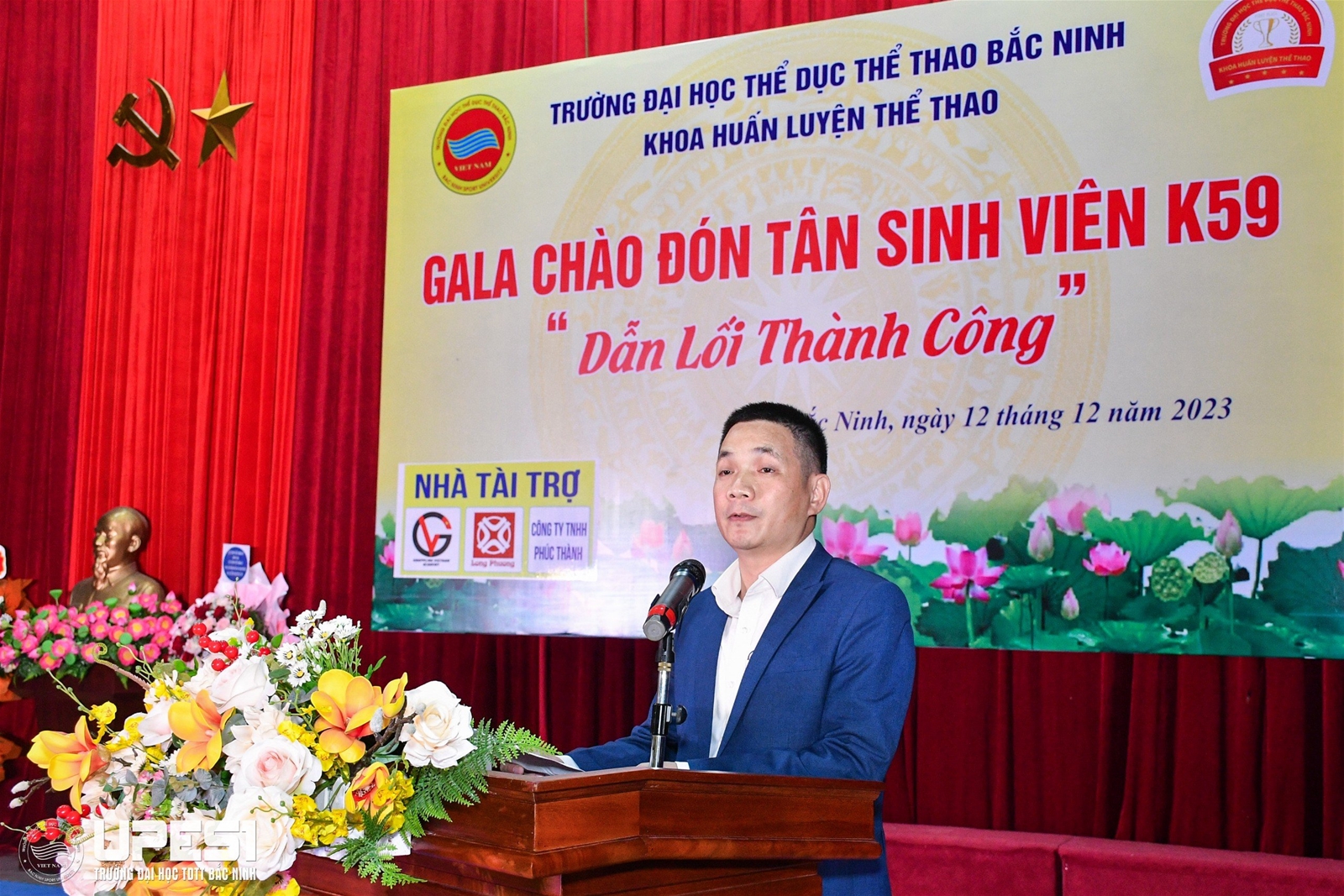 Gala chào tân sinh viên khóa đại học 59 “ Dẫn lối thành công” của khoa Huấn luyện thể thao