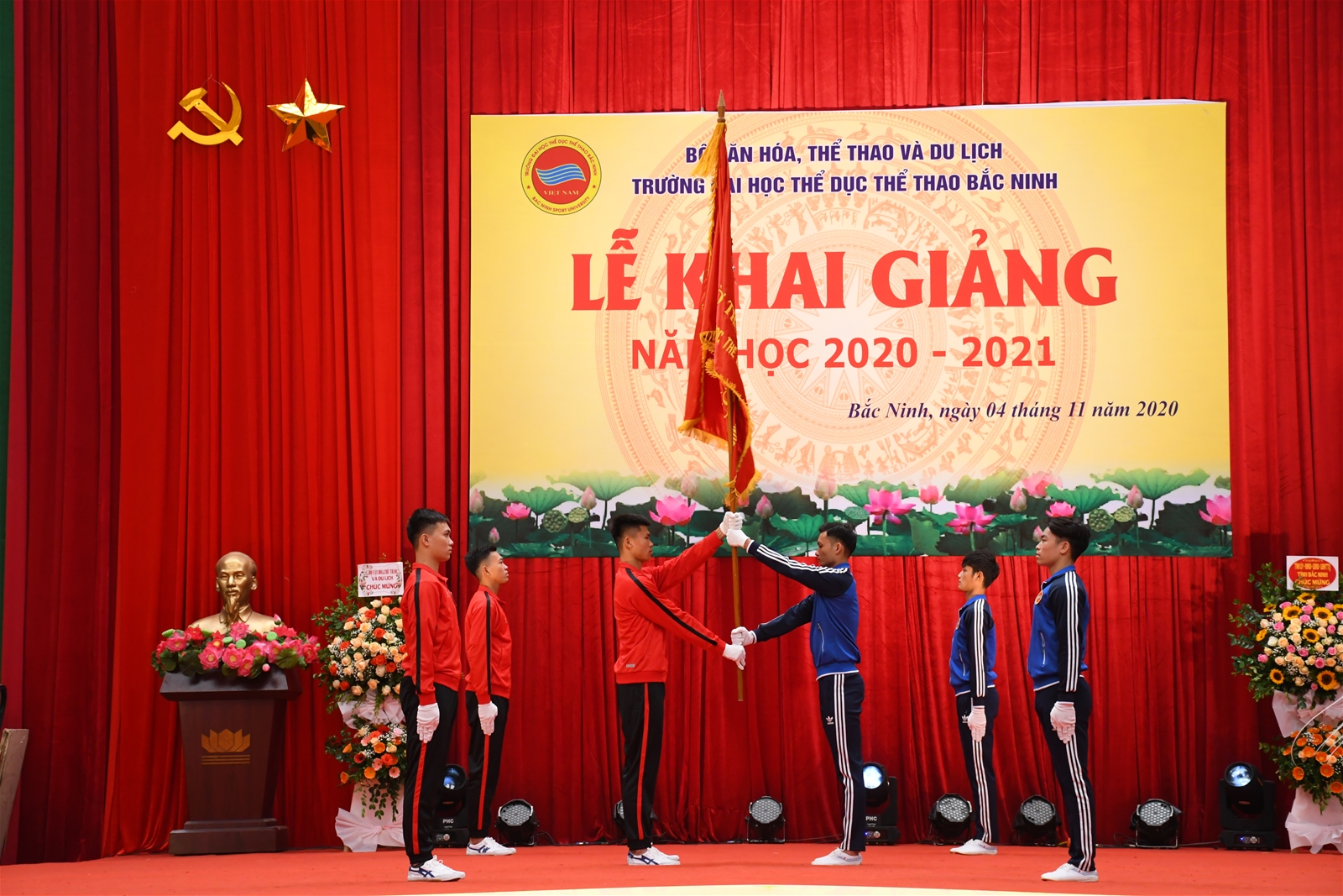 Lễ Khai giảng Trường Đại học Thể dục thể thao Bắc Ninh năm học 2020-2021