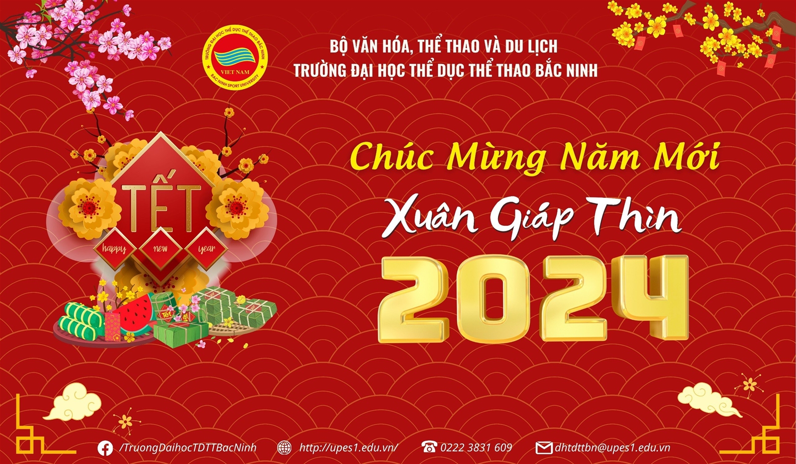 Chúc mừng năm mới Giáp Thìn 2024