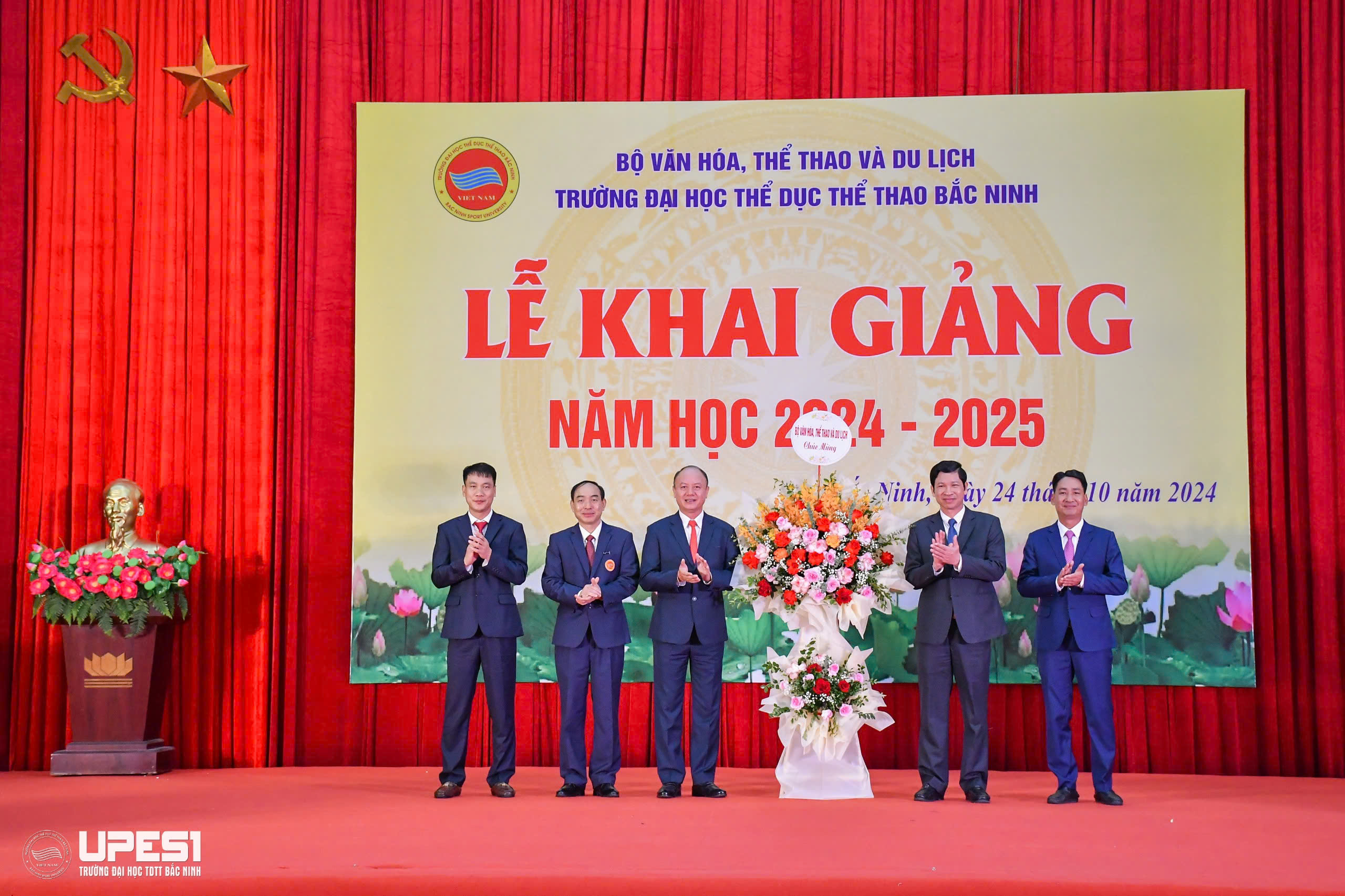 Trường Đại học Thể dục thể thao Bắc Ninh khai giảng năm học 2024-2025