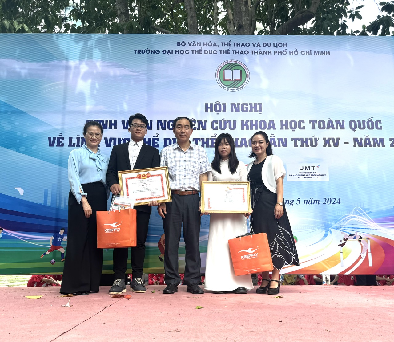 Sinh viên Trường Đại học TDTT Bắc Ninh tỏa sáng tại đấu trường khoa học quốc gia