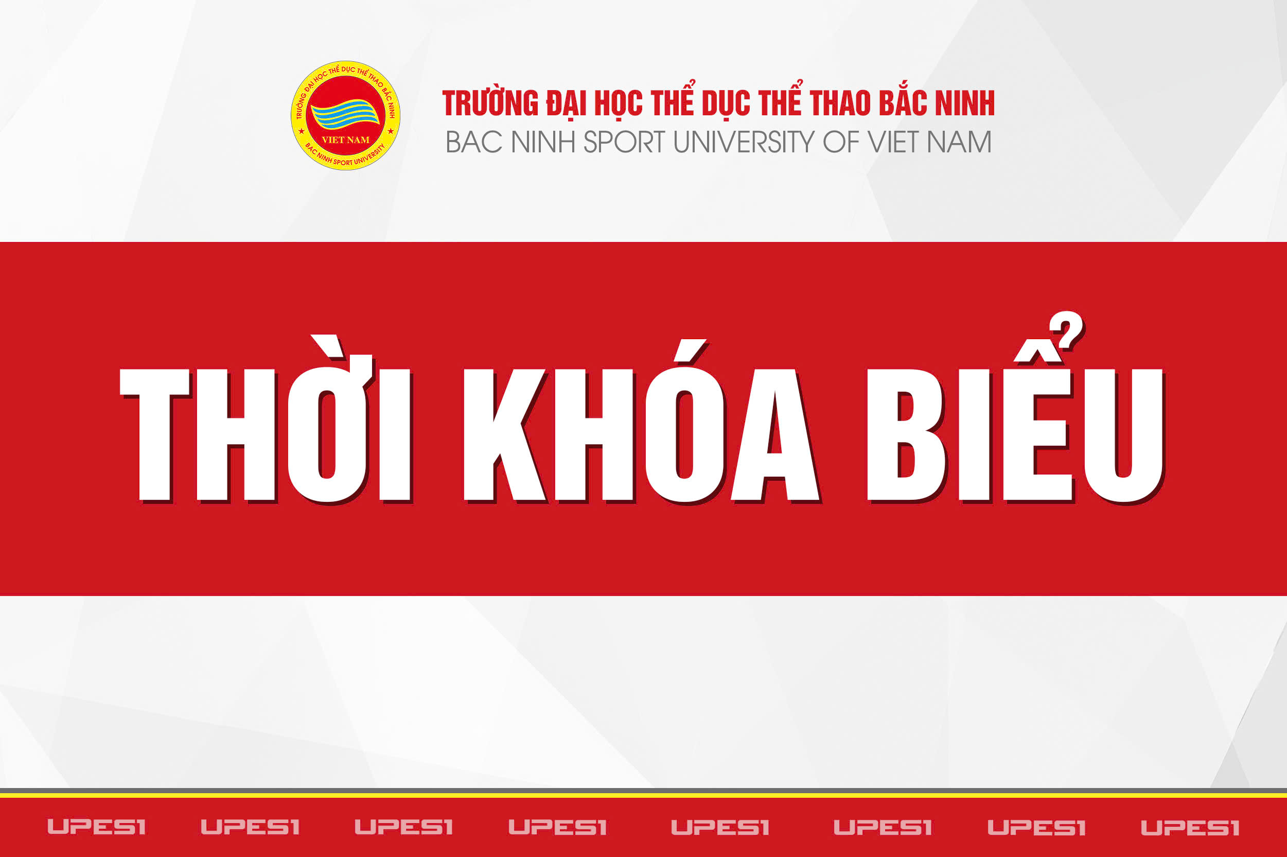 Thời khóa biểu tuần 22 các khóa đại học