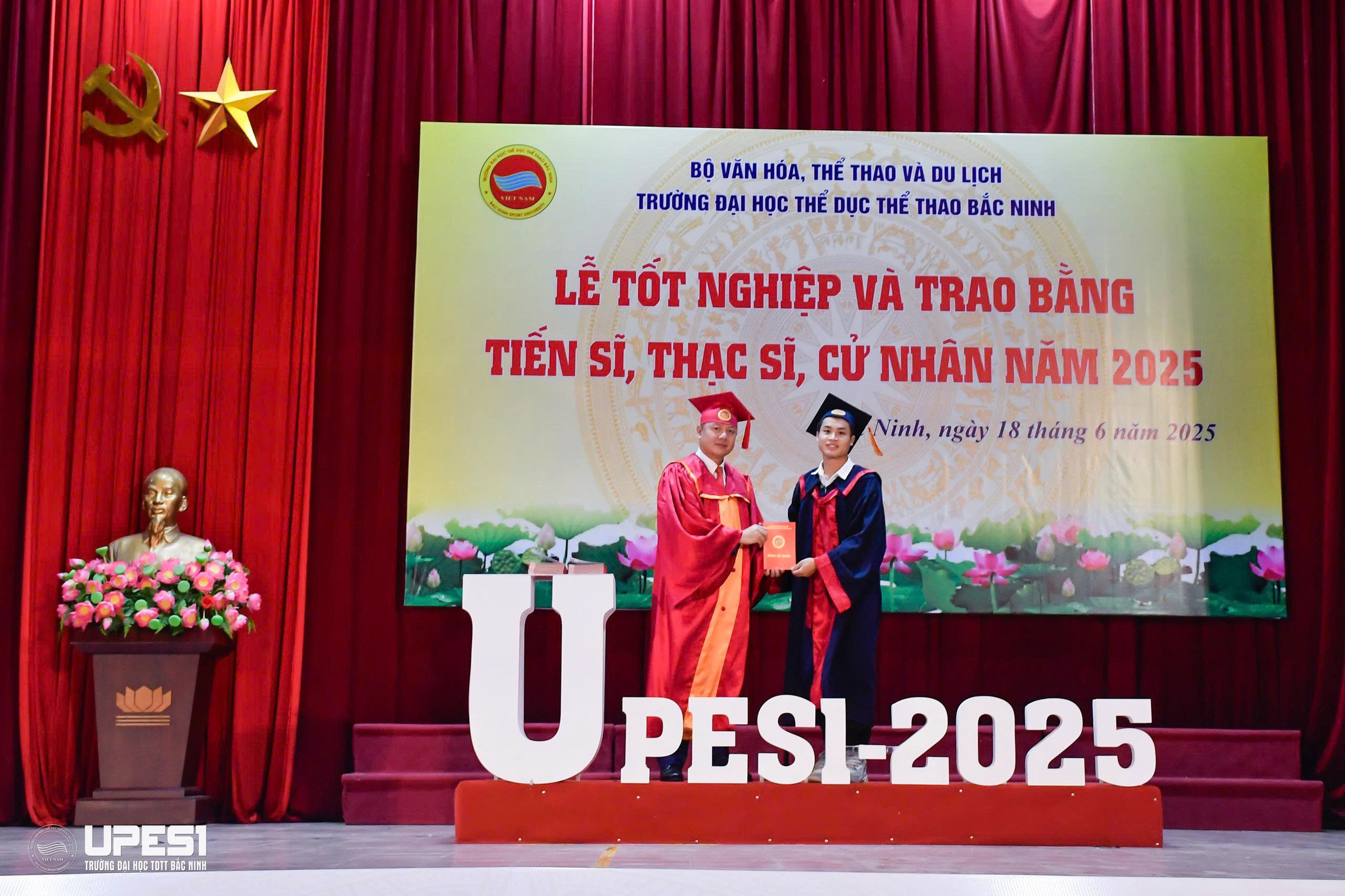 Lễ Tốt nghiệp và trao bằng Tiến sĩ, Thạc sĩ, Cử nhân TDTT năm 2025
