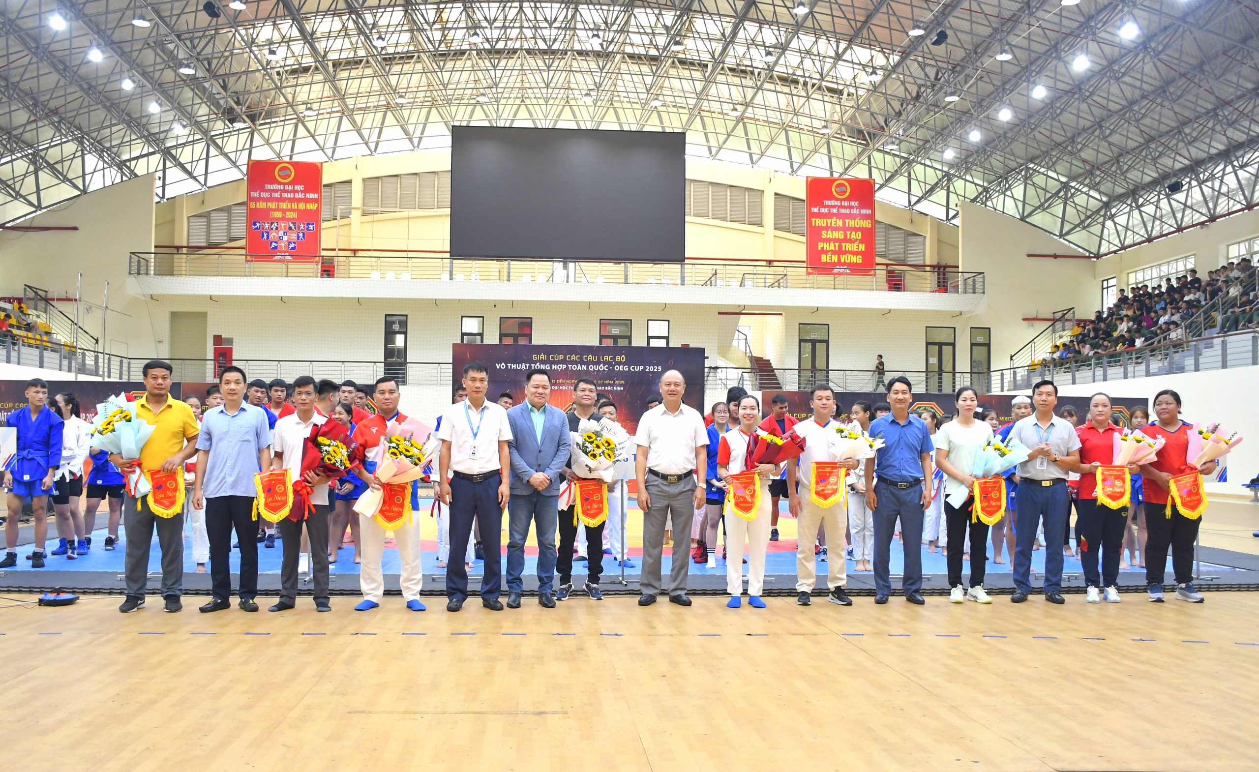 Lễ khai mạc Giải vô địch Sambo quốc gia 2025