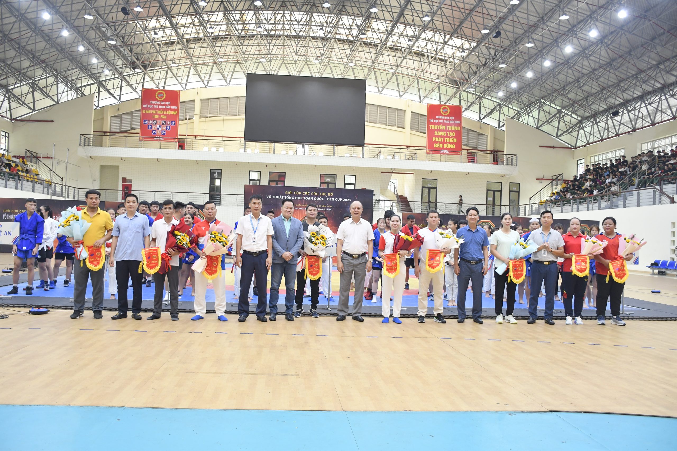 Lễ khai mạc Giải vô địch Sambo quốc gia 2025