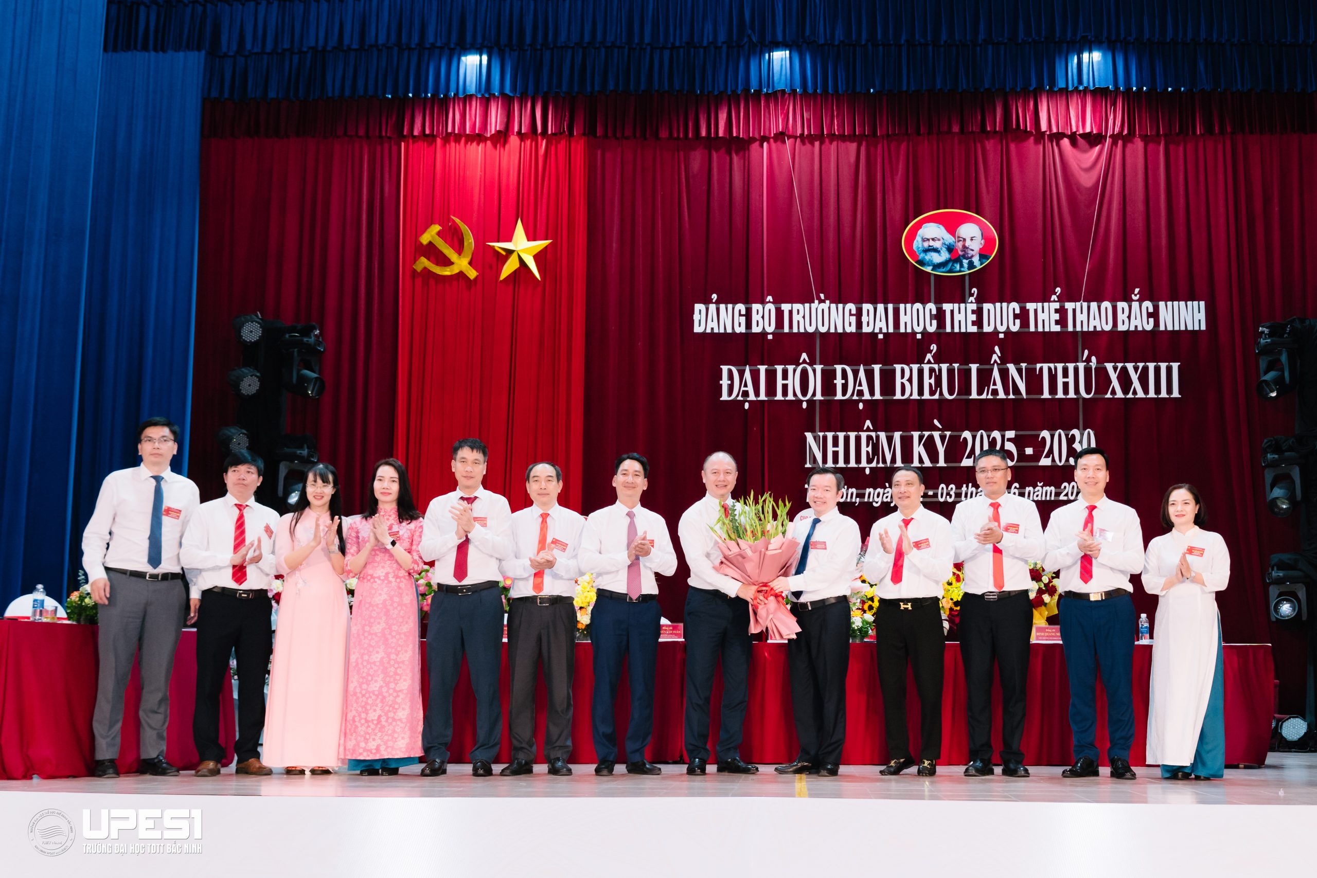 Danh sách BCH Đảng bộ Trường Đại học TDTT Bắc Ninh nhiệm kỳ 2025-2030