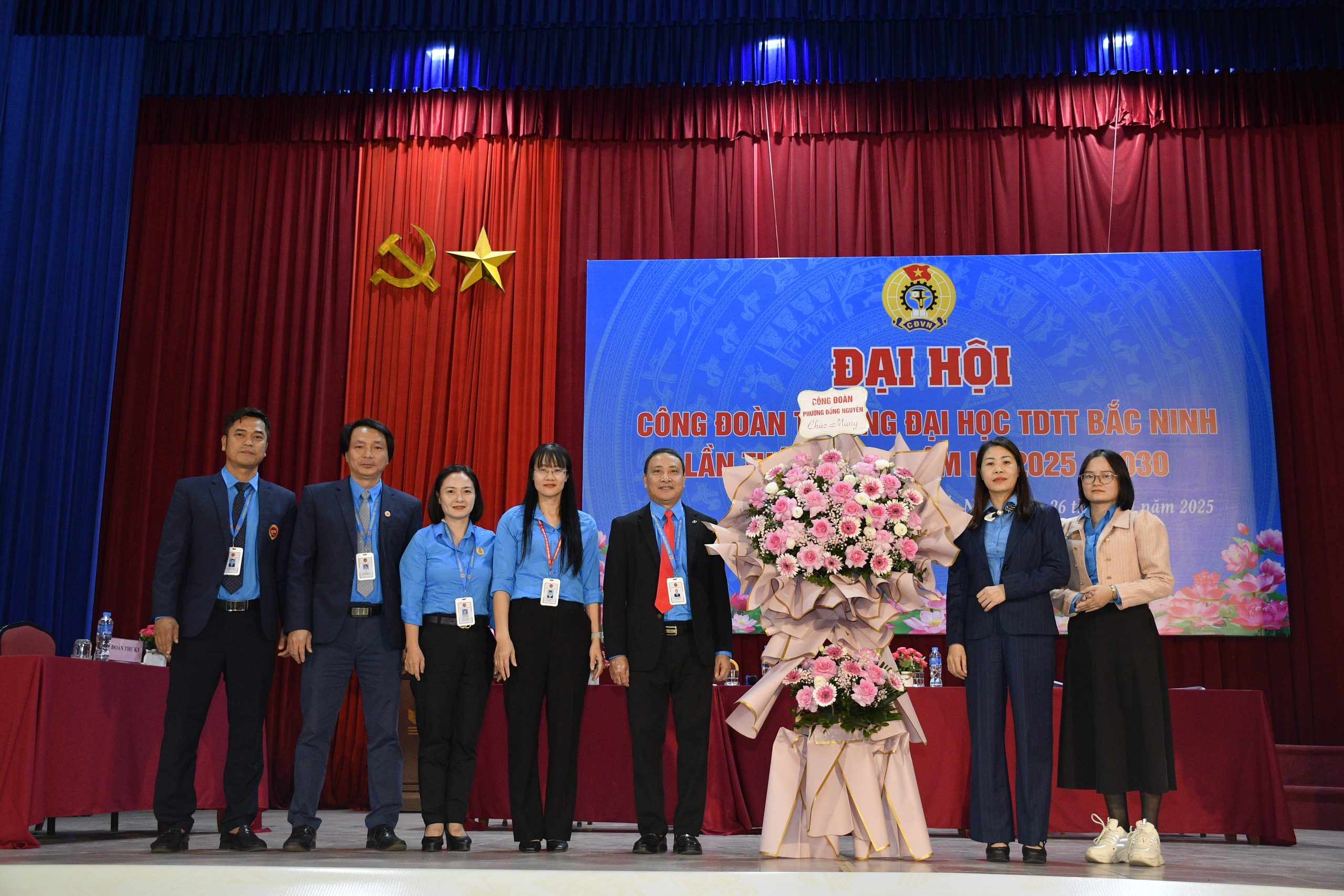 Trường Đại học TDTT Bắc Ninh tổ chức thành công Đại hội Công đoàn lần thứ XXVI, nhiệm kỳ 2025 – 2030