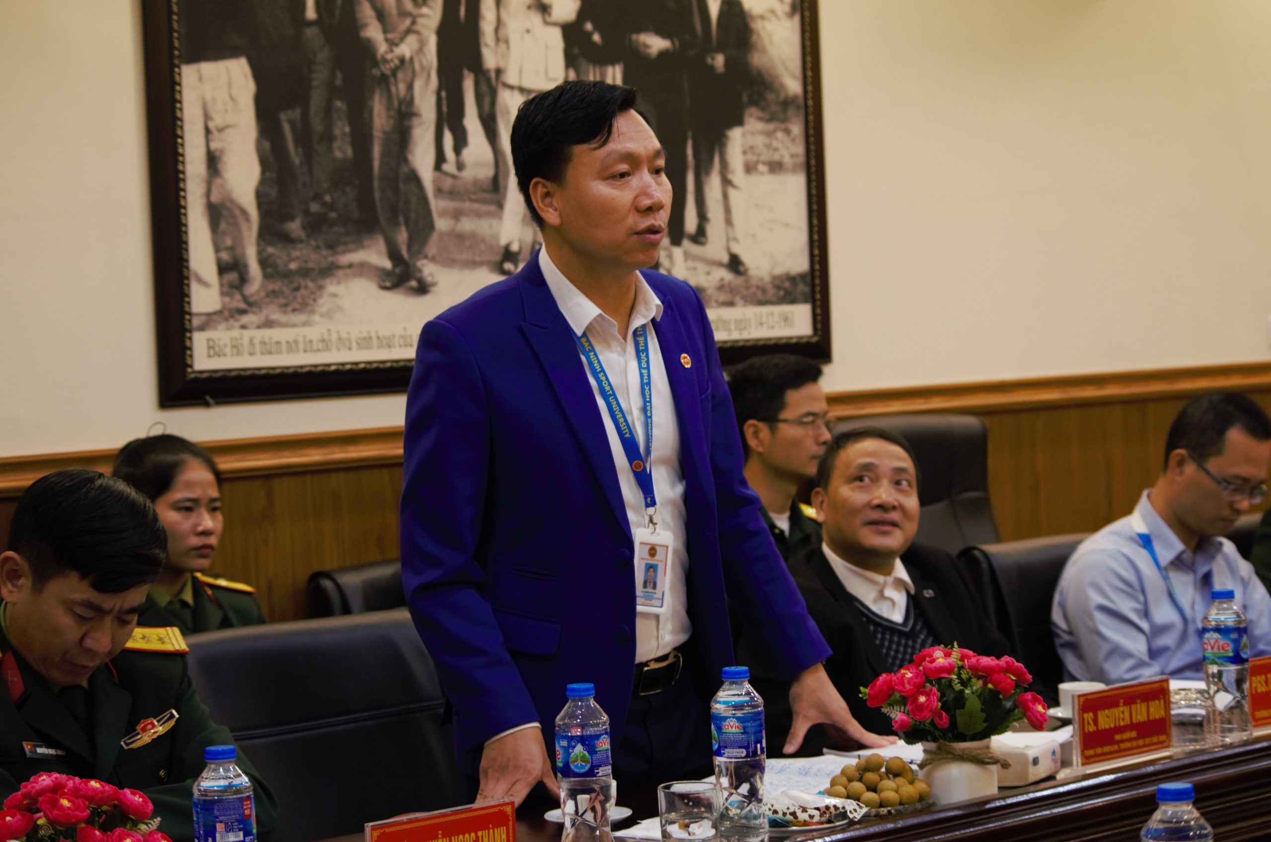 Hội đồng giáo dục Quốc phòng và An ninh Quân khu 1 kiểm tra công tác tổ chức đào tạo tại Trường Đại học TDTT Bắc Ninh