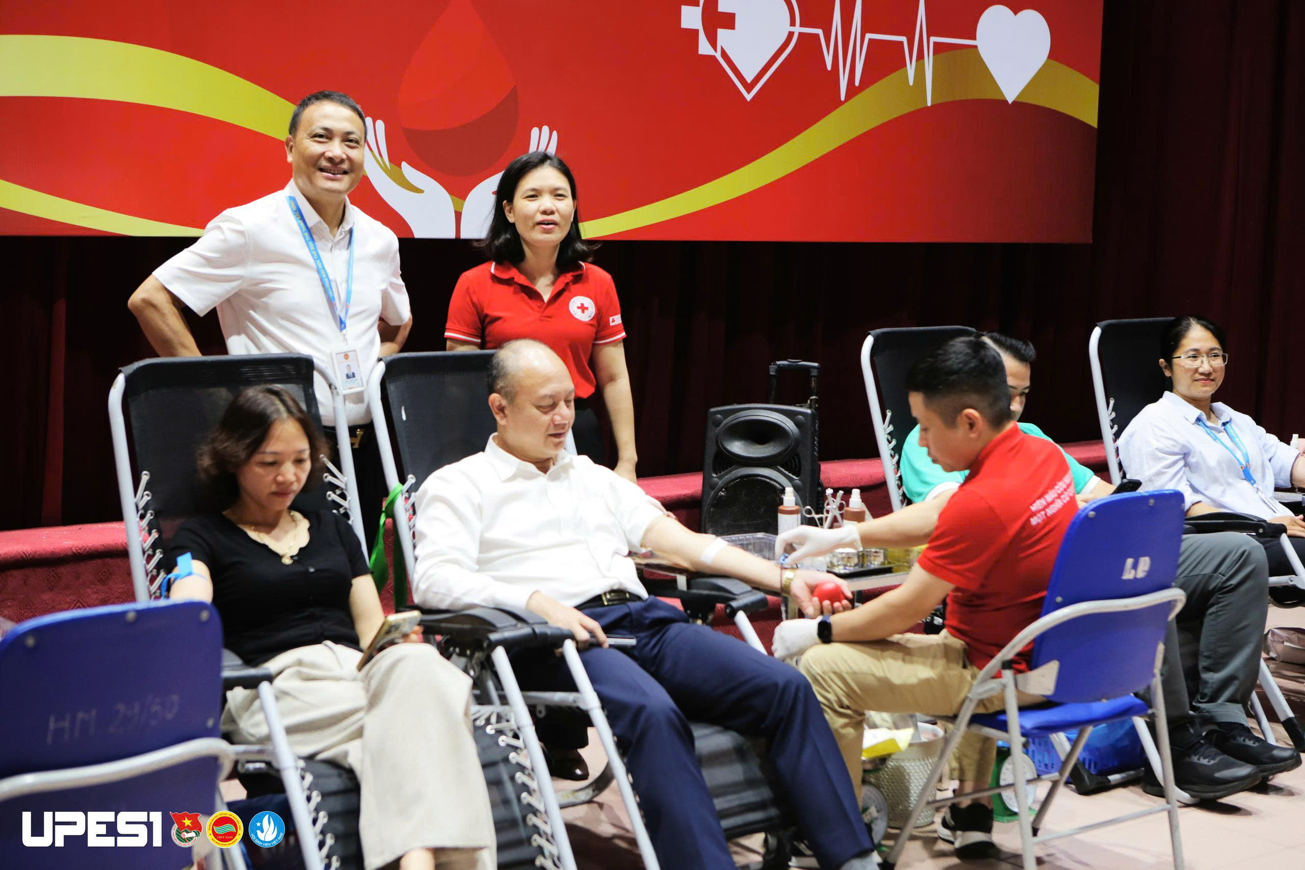 Lan tỏa nghĩa cử cao đẹp tại Ngày hội hiến máu tình nguyện năm 2026 của Trường Đại học Thể dục Thể thao Bắc Ninh