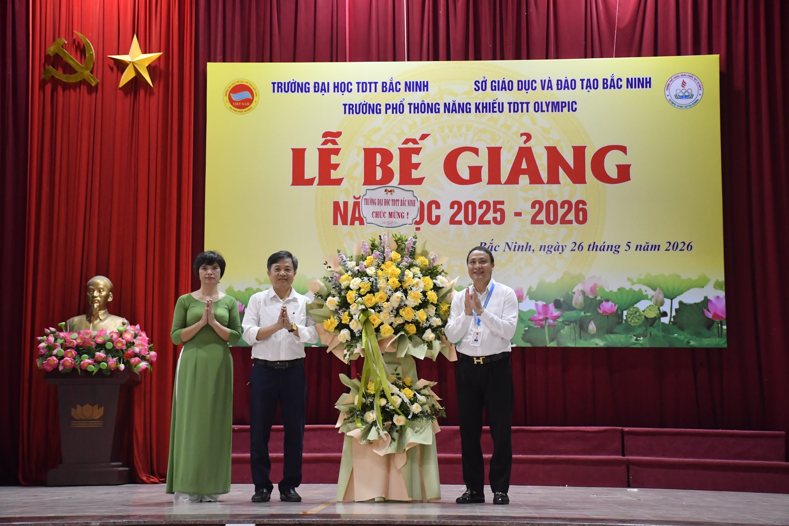 Trường PTNK TDTT Olympic tổ chức Lễ bế giảng năm học 2025 – 2026