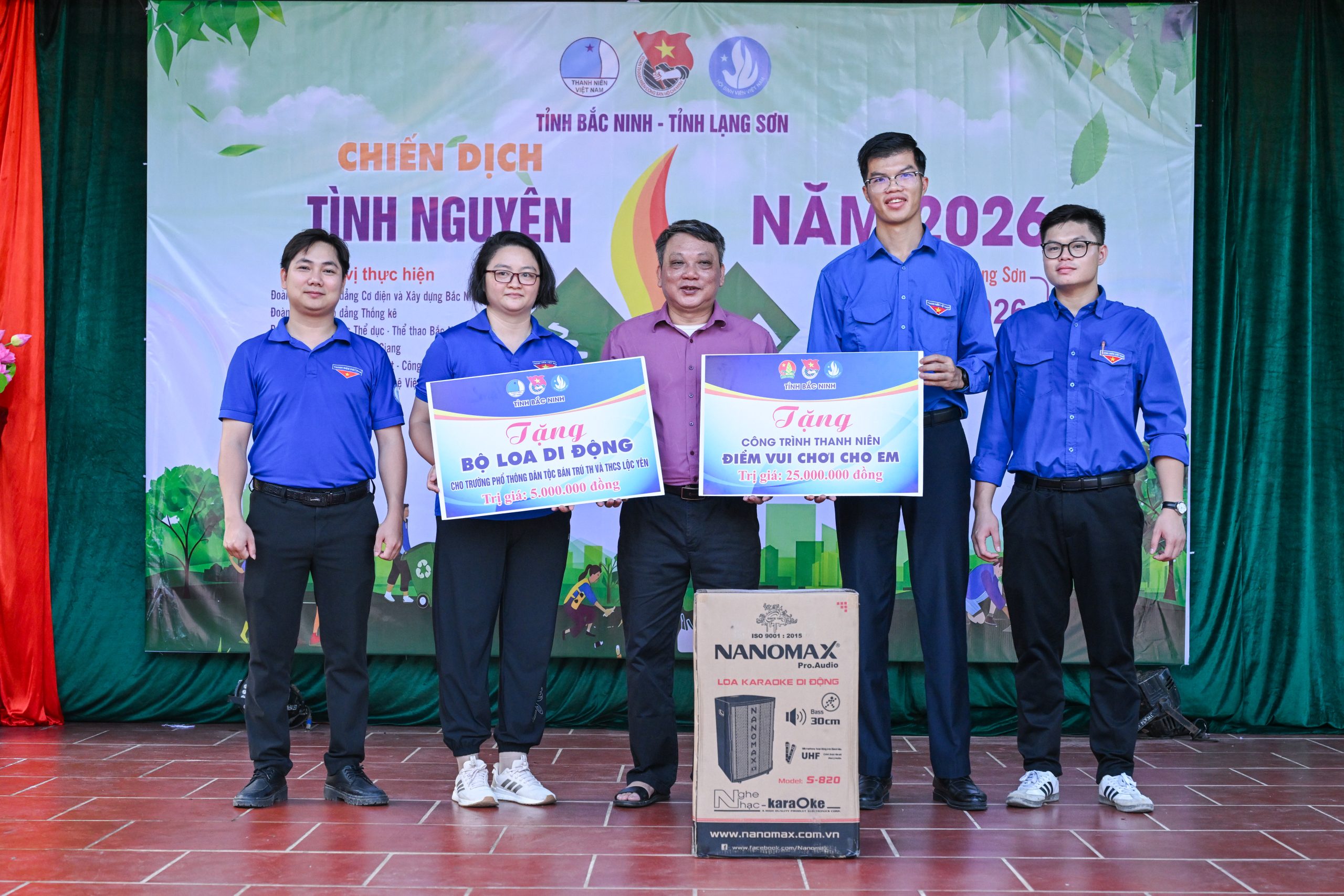 Tuổi trẻ Trường Đại học TDTT Bắc Ninh đồng hành cùng thanh thiếu nhi vùng biên trong Chiến dịch Mùa hè xanh 2026 tại xã Cao Lộc, tỉnh Lạng Sơn