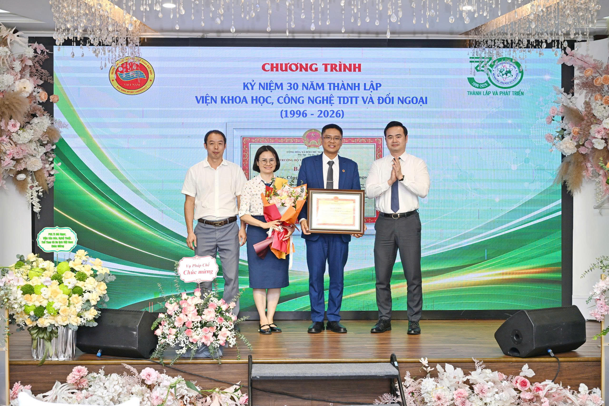 Viện Khoa học, Công nghệ TDTT và Đối ngoại kỷ niệm 30 năm thành lập: Dấu ấn một chặng đường xây dựng và phát triển